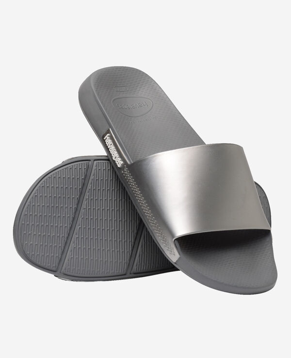 Havaianas Slide Classic Metallic image number null