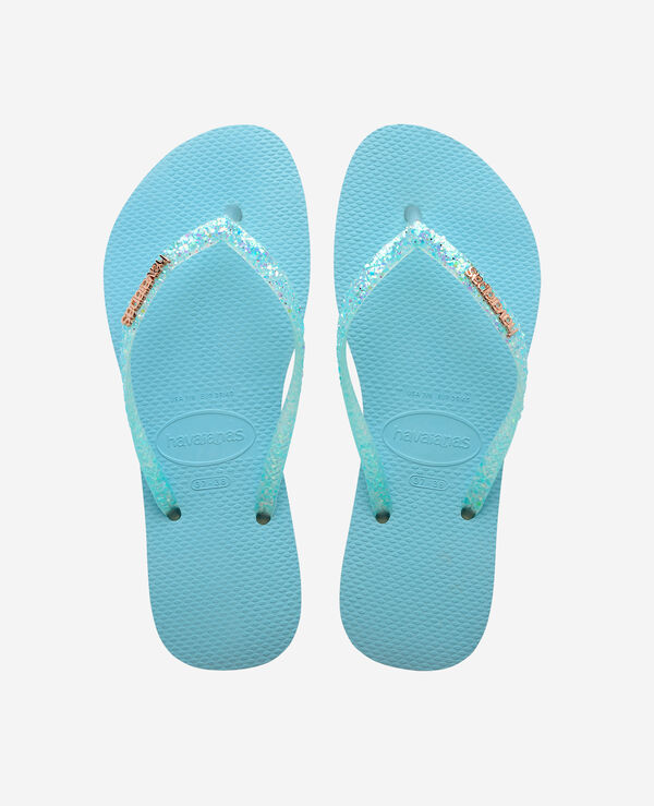 Havaianas Slim Glitter Flourish image number null