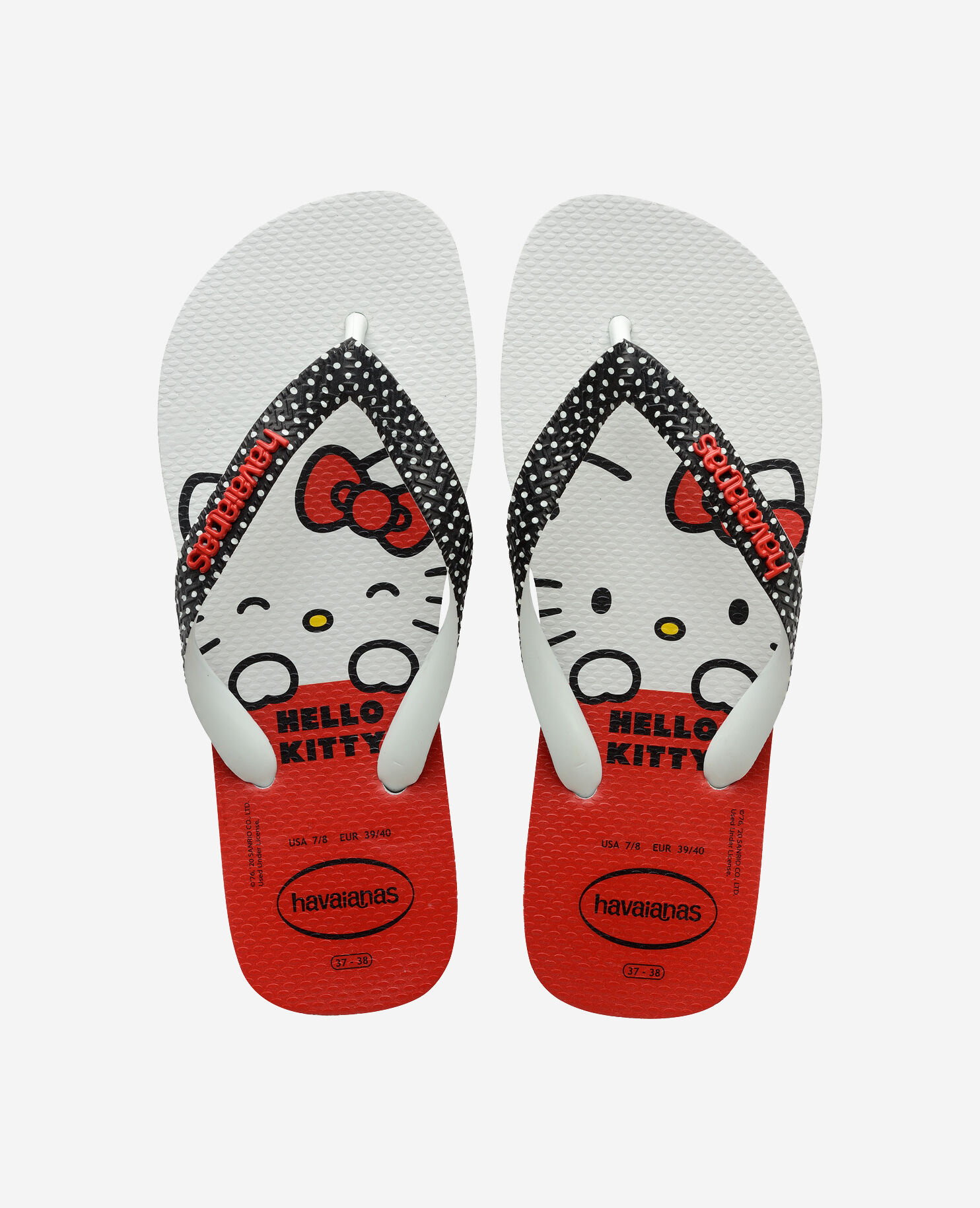 Flip Flops Havaianas Slim Hello Kitty White Kinder