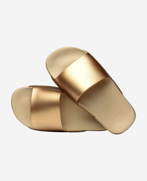 Havaianas Slides Classic Metallic image number null