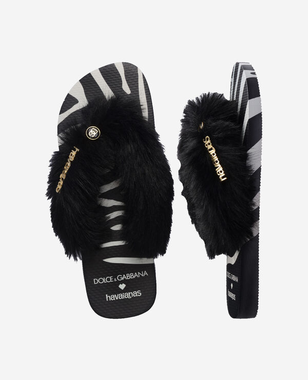 Havaianas Top Dolce&Gabbana Animals Fur image number null