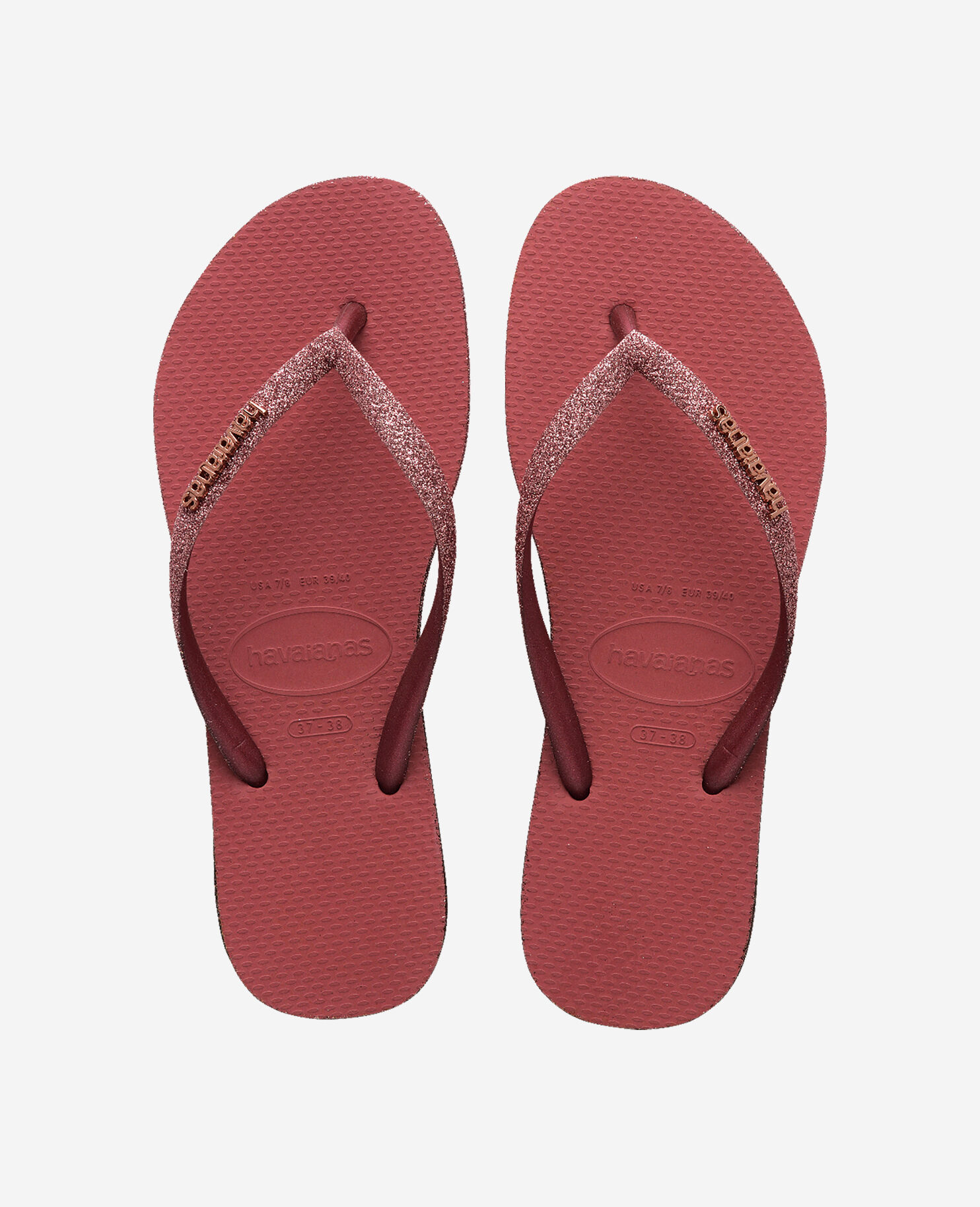Havaianas slim glitter flip flops best sale