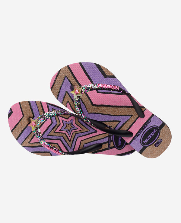 Havaianas Kids Slim Glitter Trendy image number null