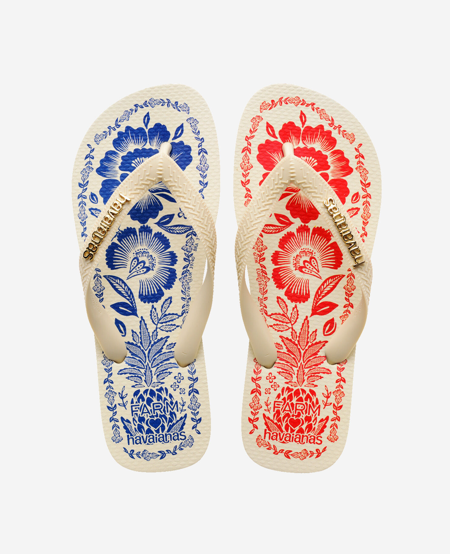 Havaianas FARM Rio Romance in Flip Flops Havaianas