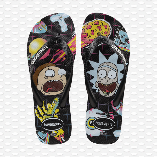 HAVAIANAS RICK MORTY FLIP FLOPS