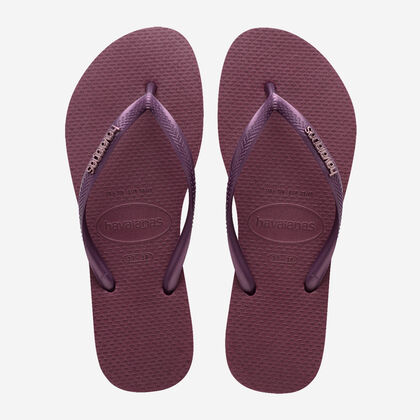 Havaianas Slim Logo Metallic