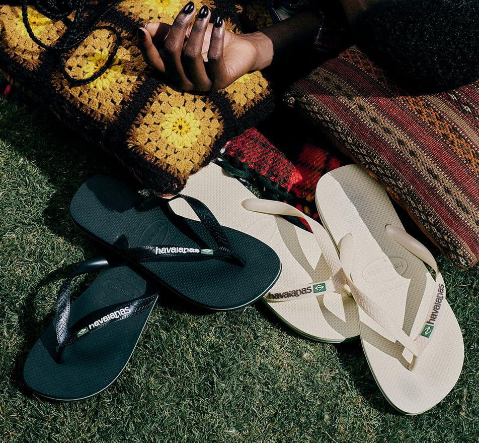 Look de campaña Fall Winter con havaianas