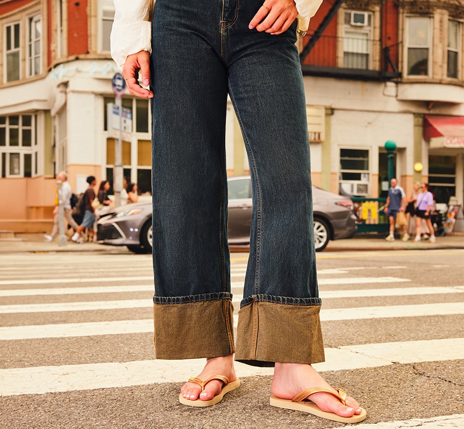 Look de campaña Fall Winter con havaianas
