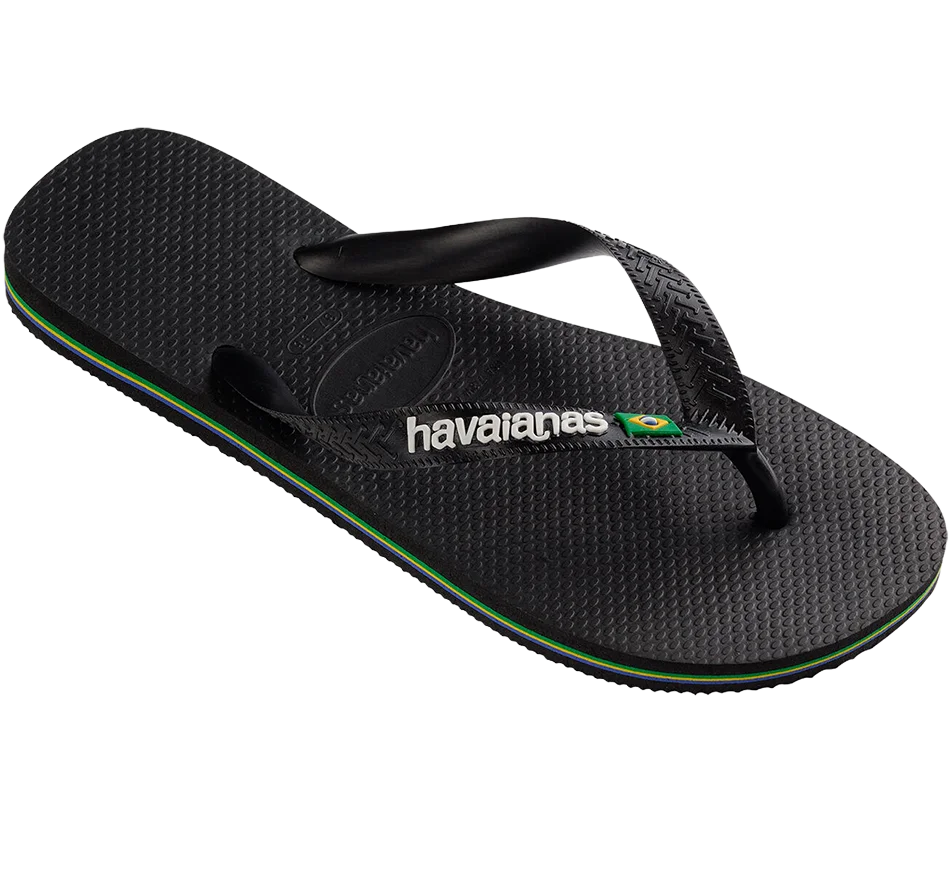 Havaianas Brasil Logo in Black
