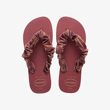 Havaianas Brasil Twist marine blue flip-flops