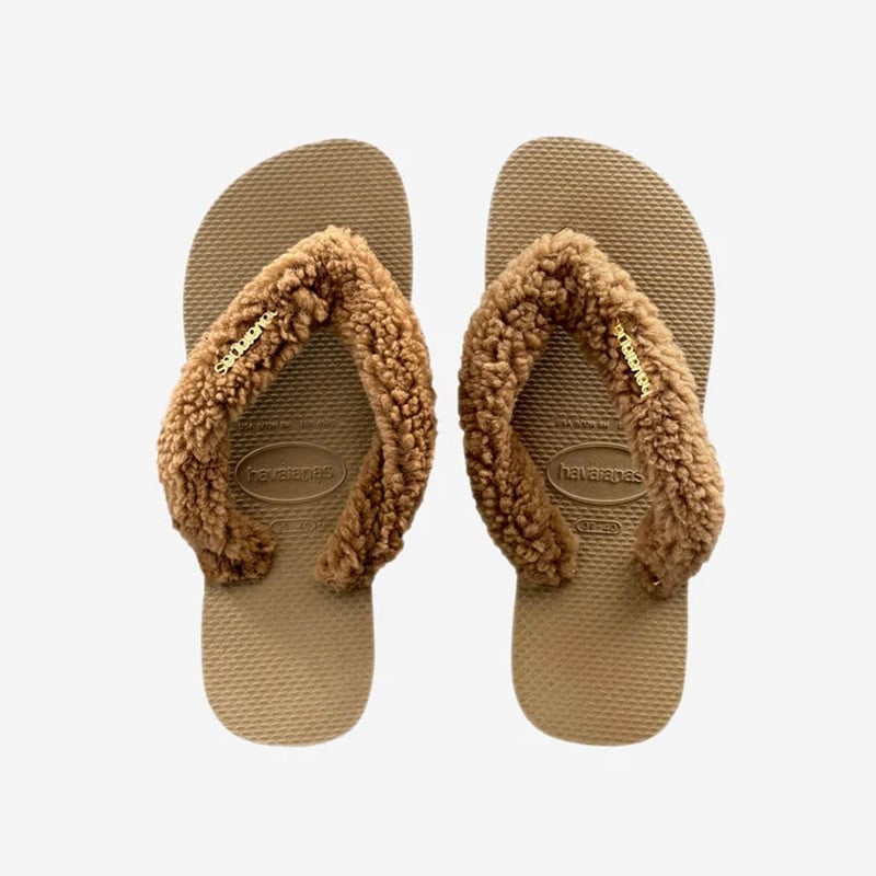 Havaianas Brasil Logo black flip-flops