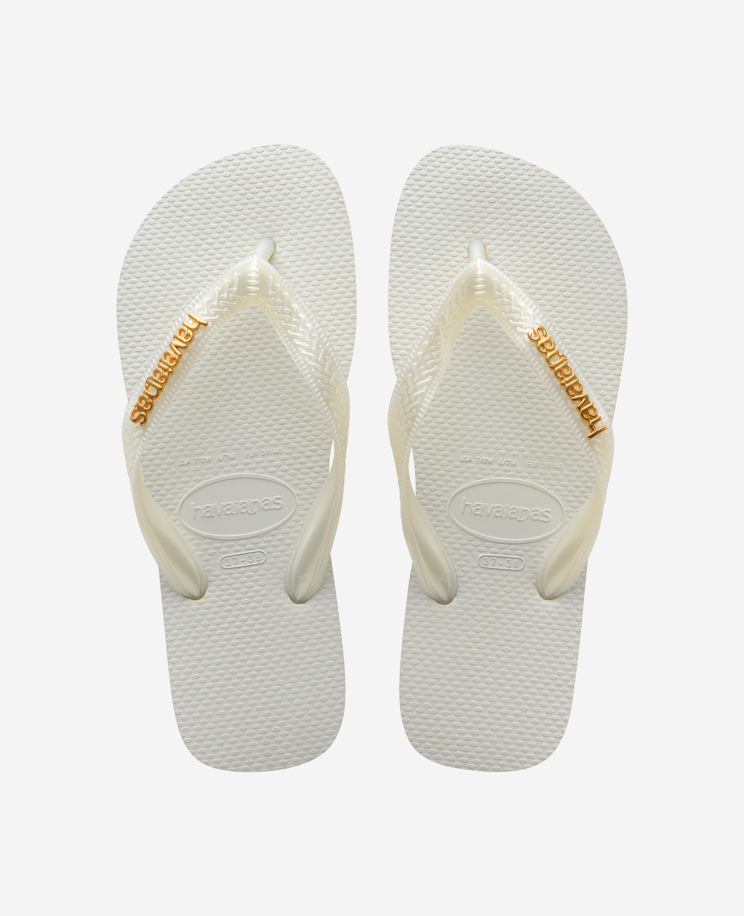 Havaianas Women's Flip Flops Logo Metallic 35/36