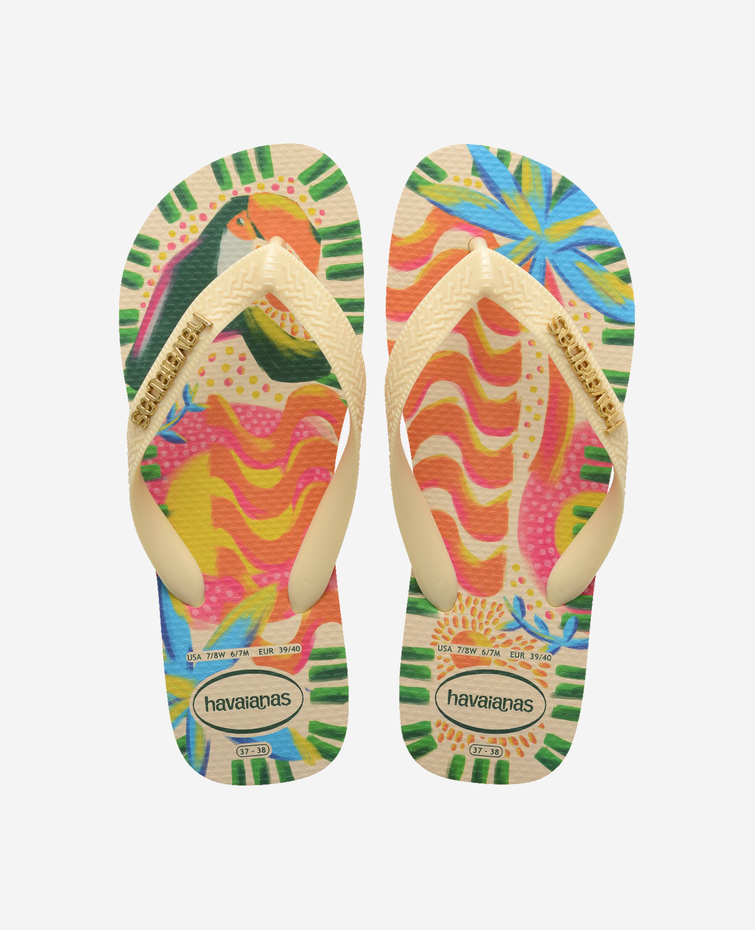 Havaianas Flip Flops>Top Bossa  Top Bossa, Women's Size 39/40