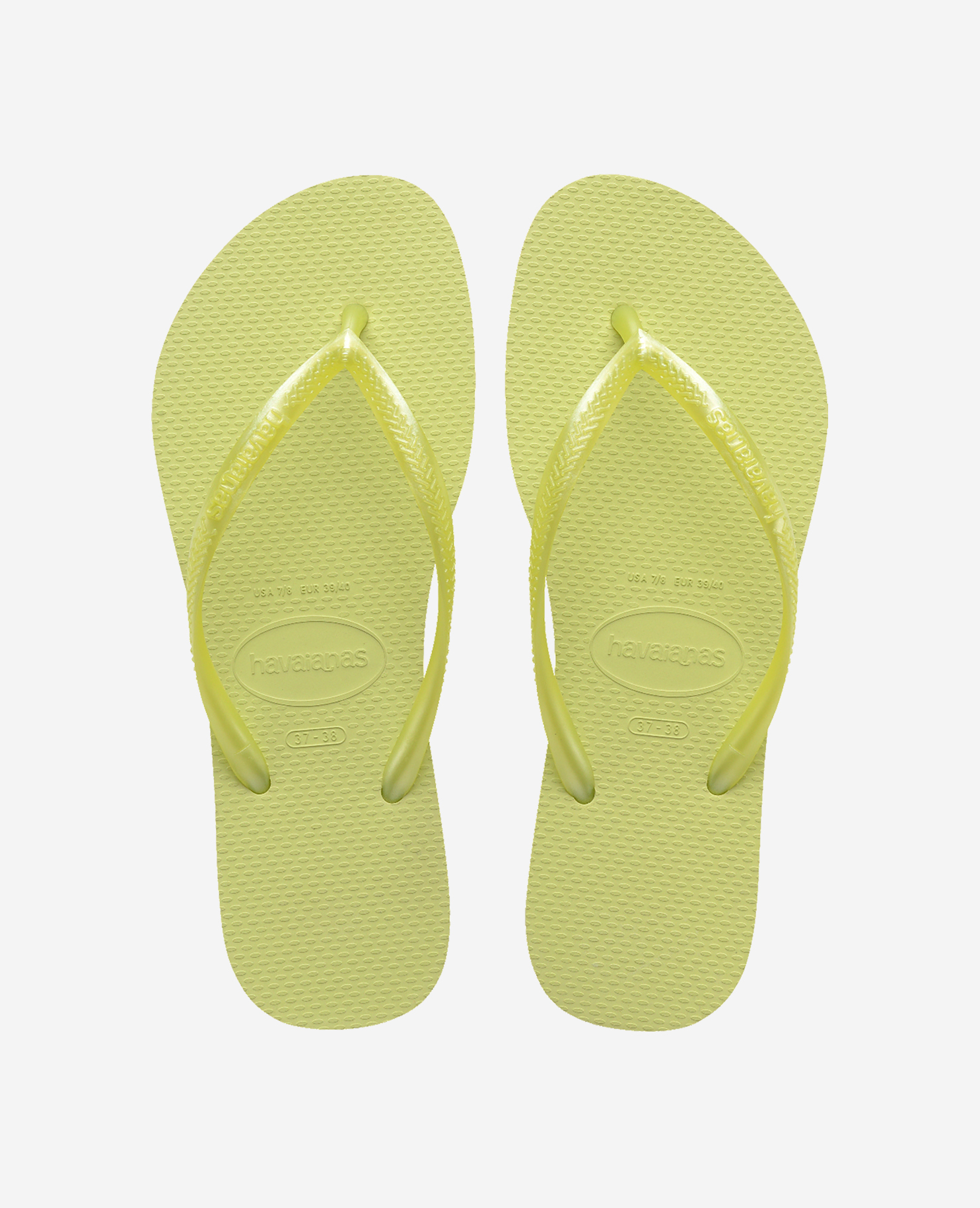 Havaianas Women's Light/Pink/Blue Flip Flops Slim