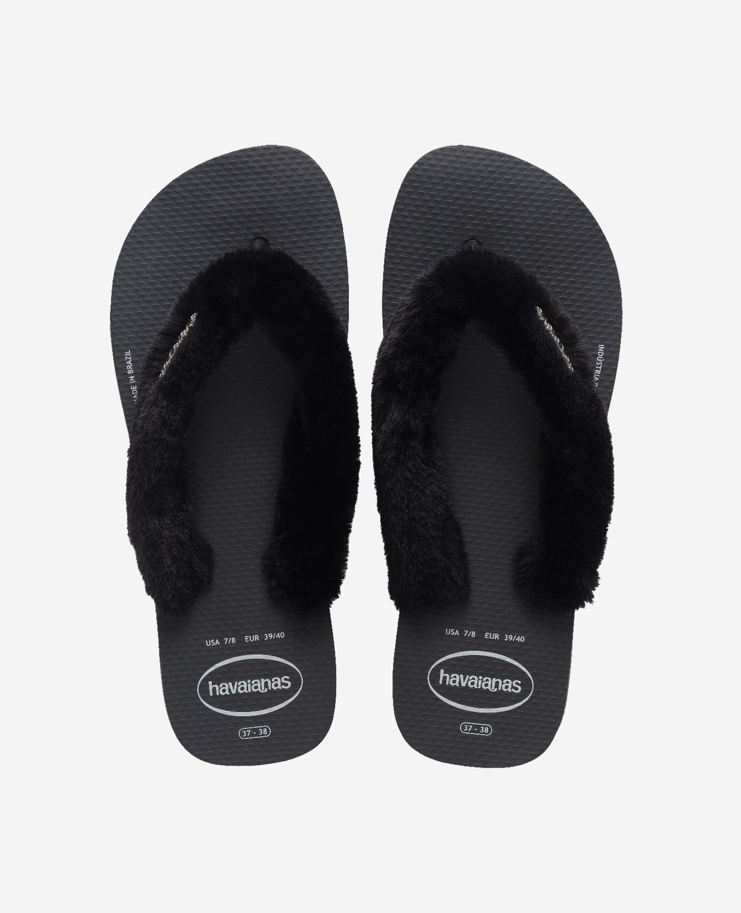 Havaianas Flip Flops Top Fluffy Iii, Women's Size 37/38