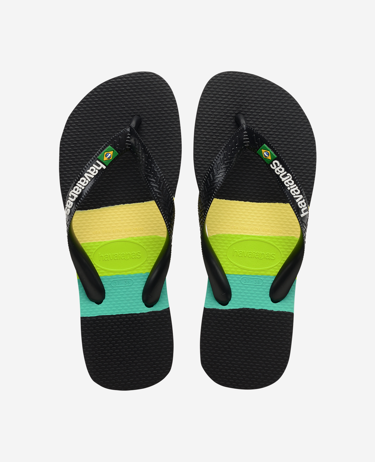 Havaianas Unisex Flip Flops Brasil Tech 45/46
