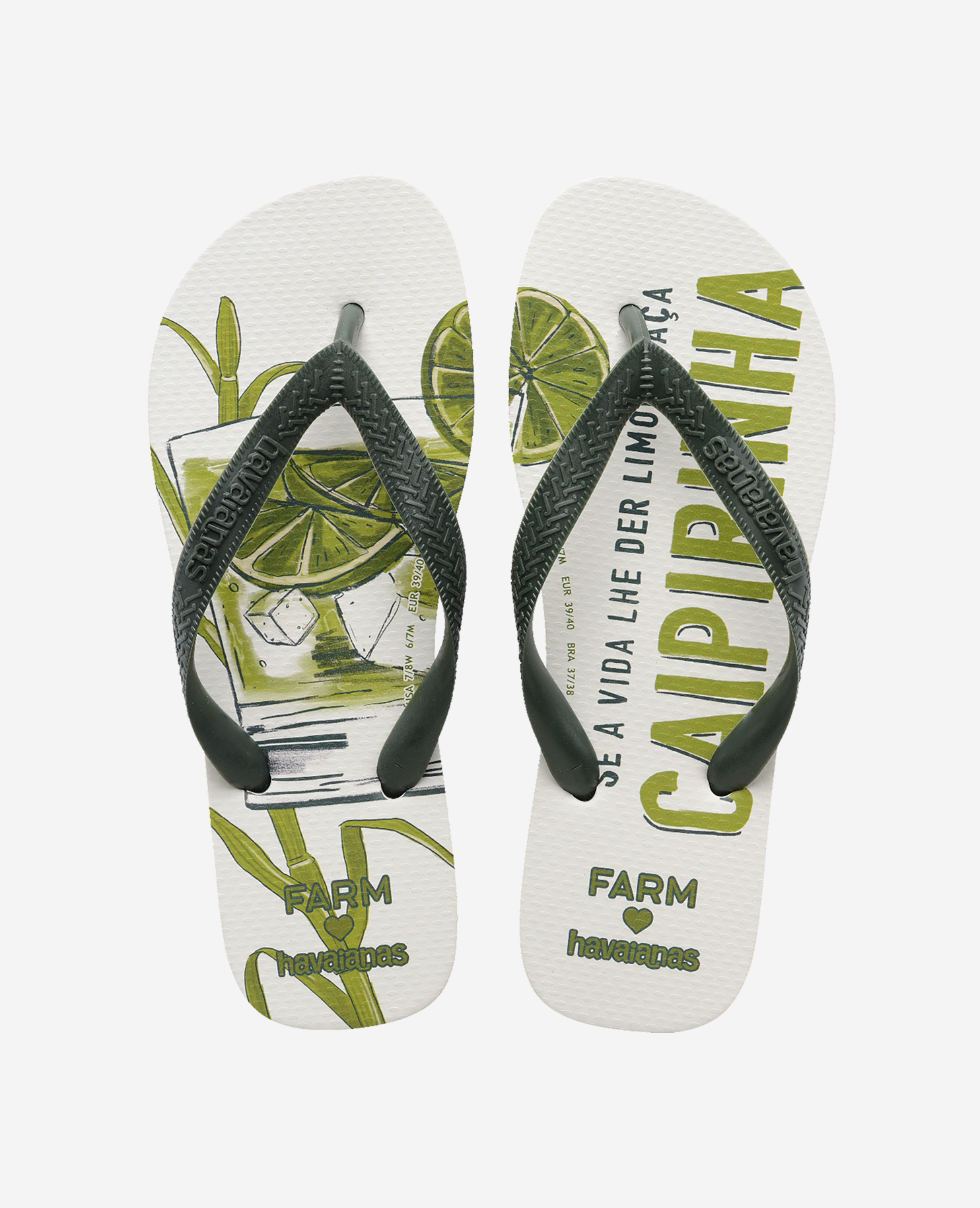 Havaianas Unisex Flip Flops Top Farm Caipi