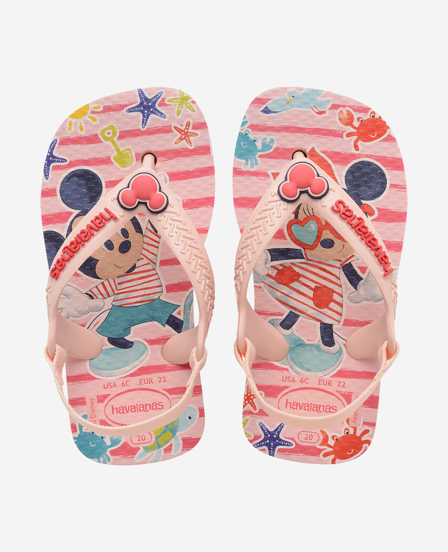 Havaianas Unisex Infant Light Flip Flops Baby Disney Classics Ii