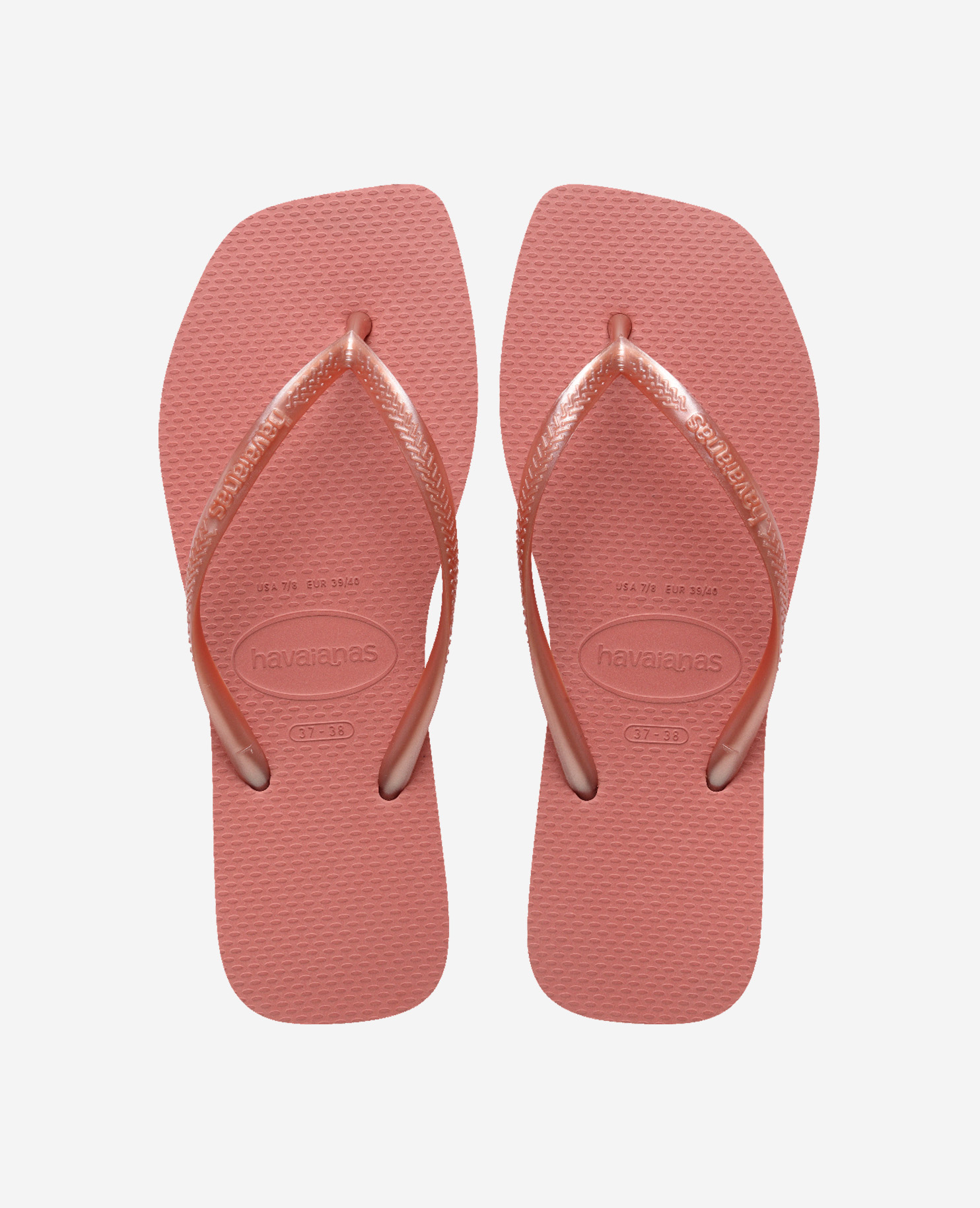 Havaianas Women's Light/Black/White Flip Flops Square