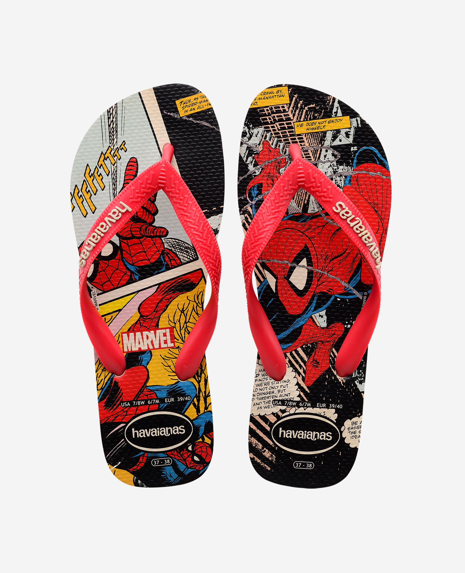 Havaianas Unisex Flip Flops Top Marvel Classics