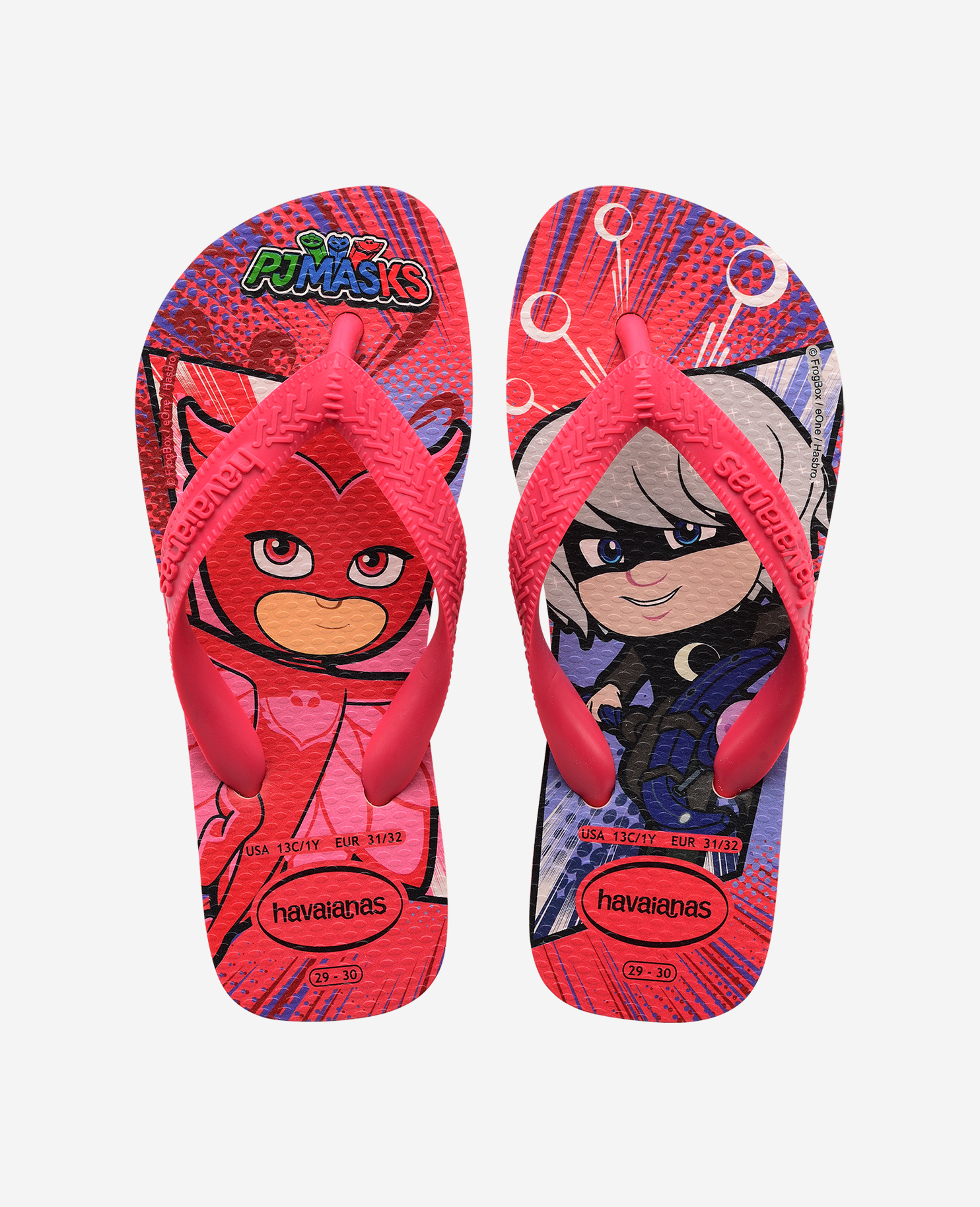 Havaianas Unisex Kids Flip Flops Kids Top Pj Masks