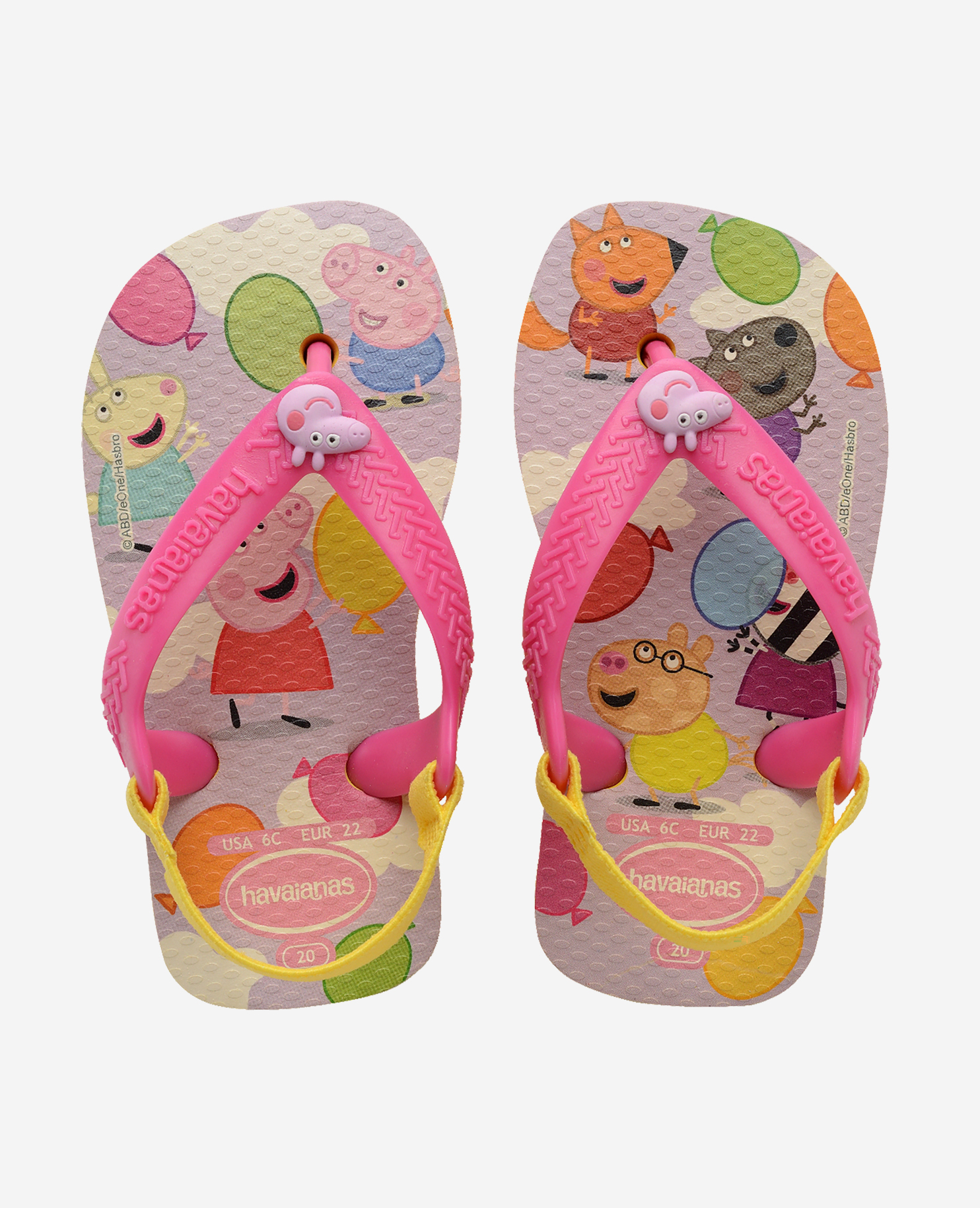Havaianas Unisex Infant Flip Flops Baby Peppa Pig 19/20