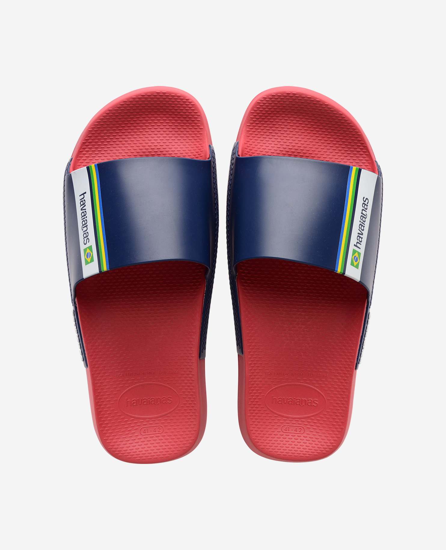 Havaianas Slides Brasil Rubber, Size 33/34