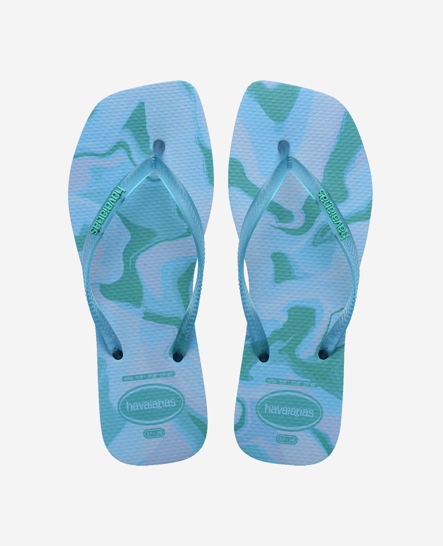 Havaianas Women's Light Flip Flops Square Jelly