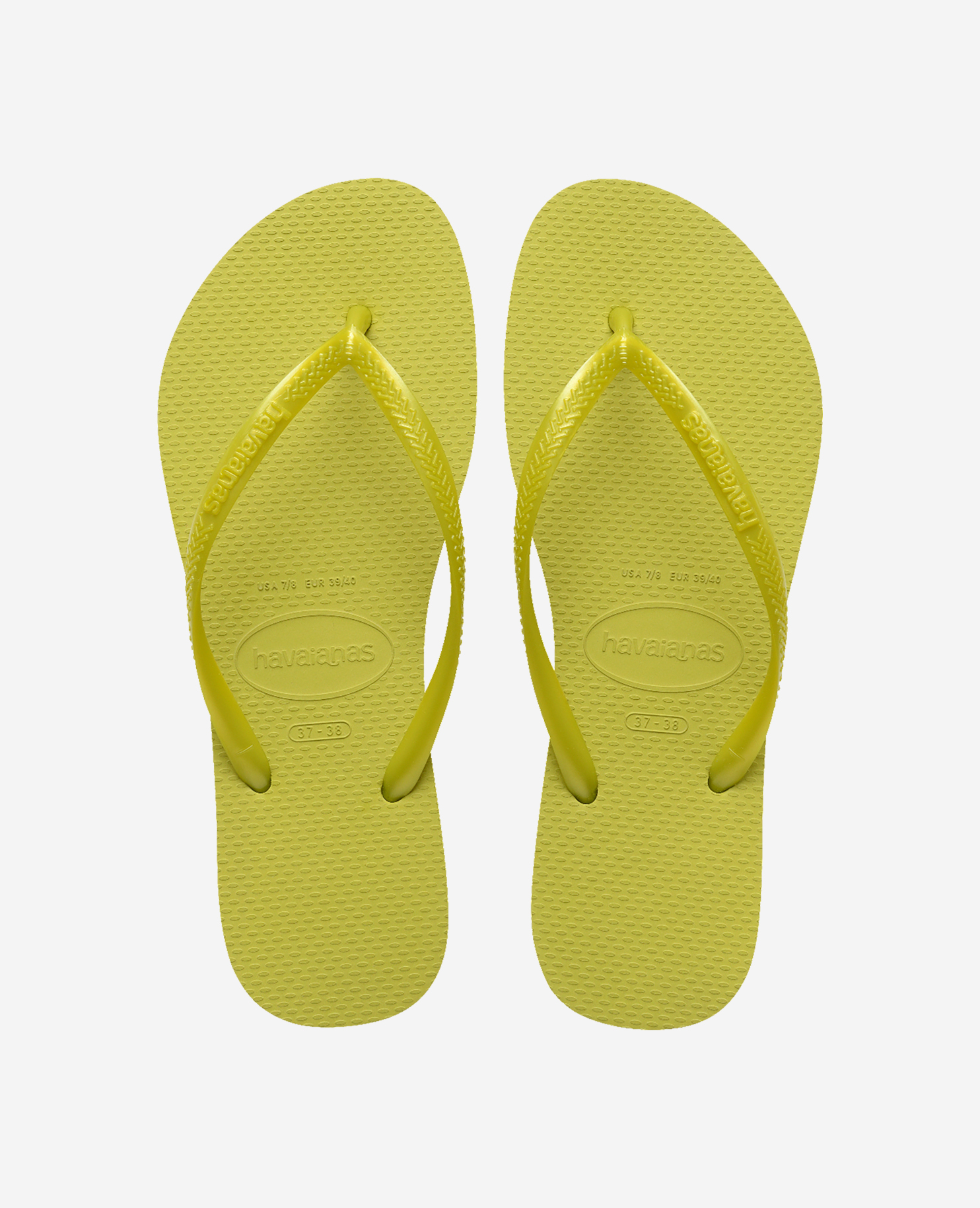 Havaianas Women's Light/Pink/Blue Flip Flops Slim