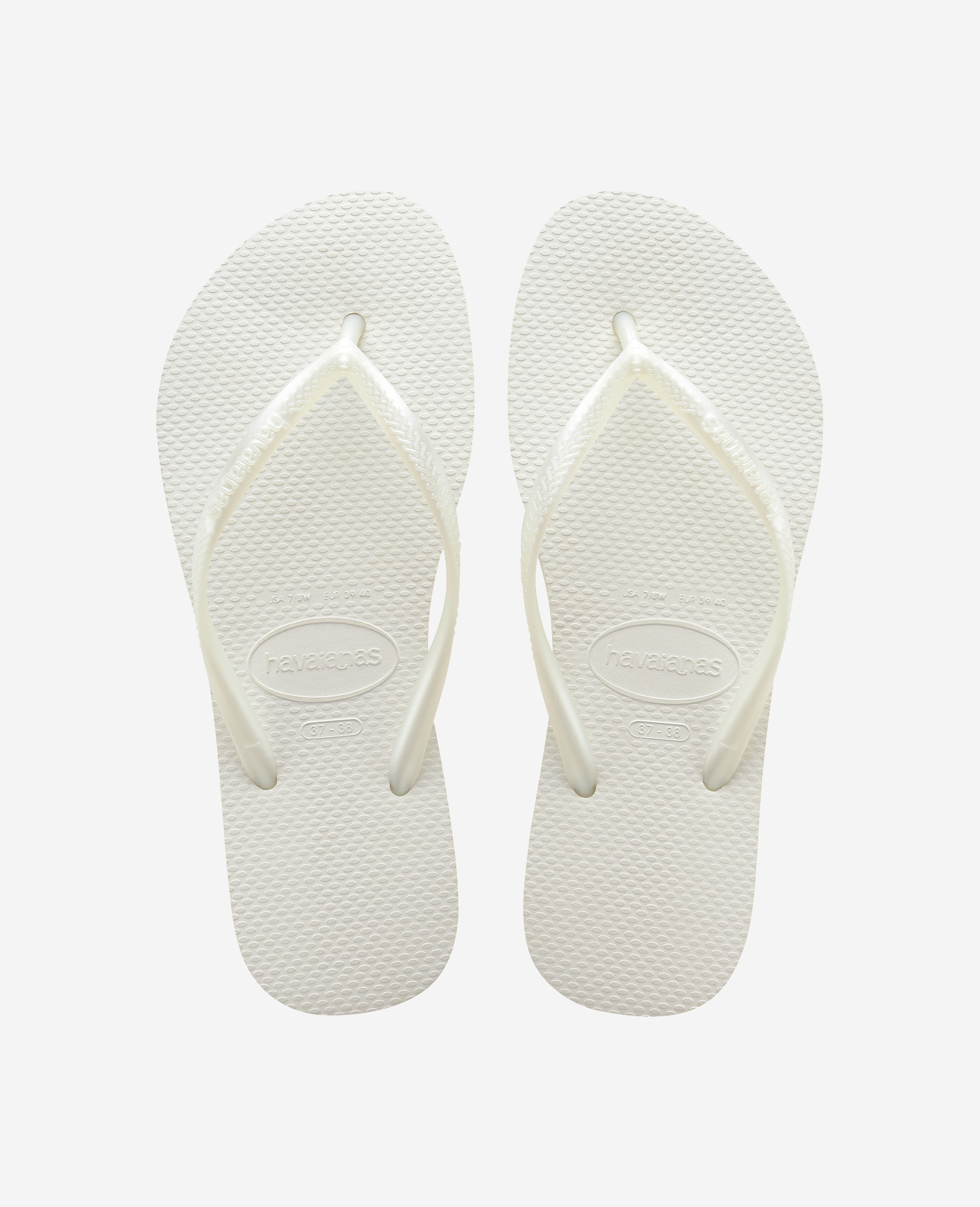 Havaianas Women's Light/Pink/Blue Flip Flops Slim