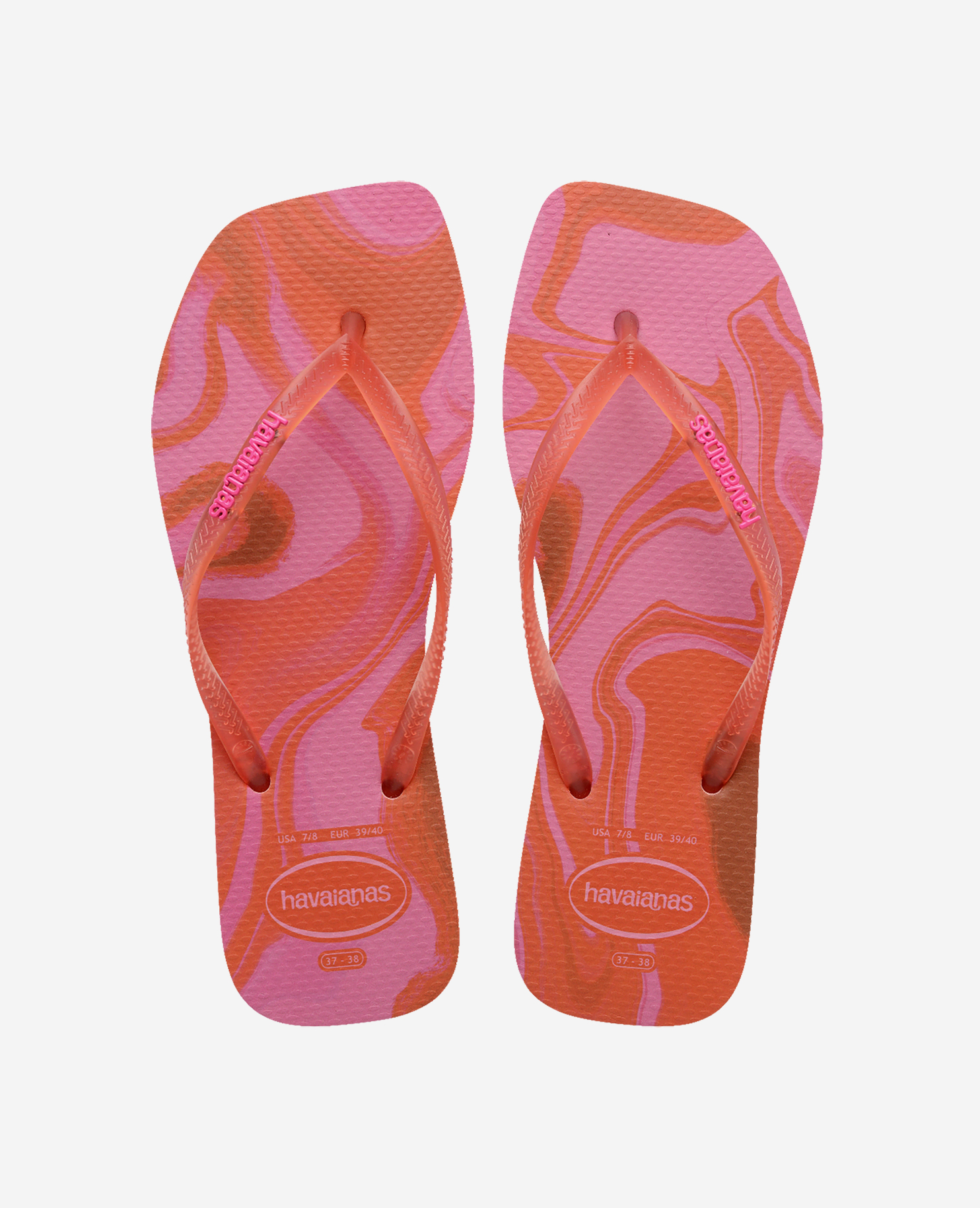 Havaianas Women's Light Flip Flops Square Jelly