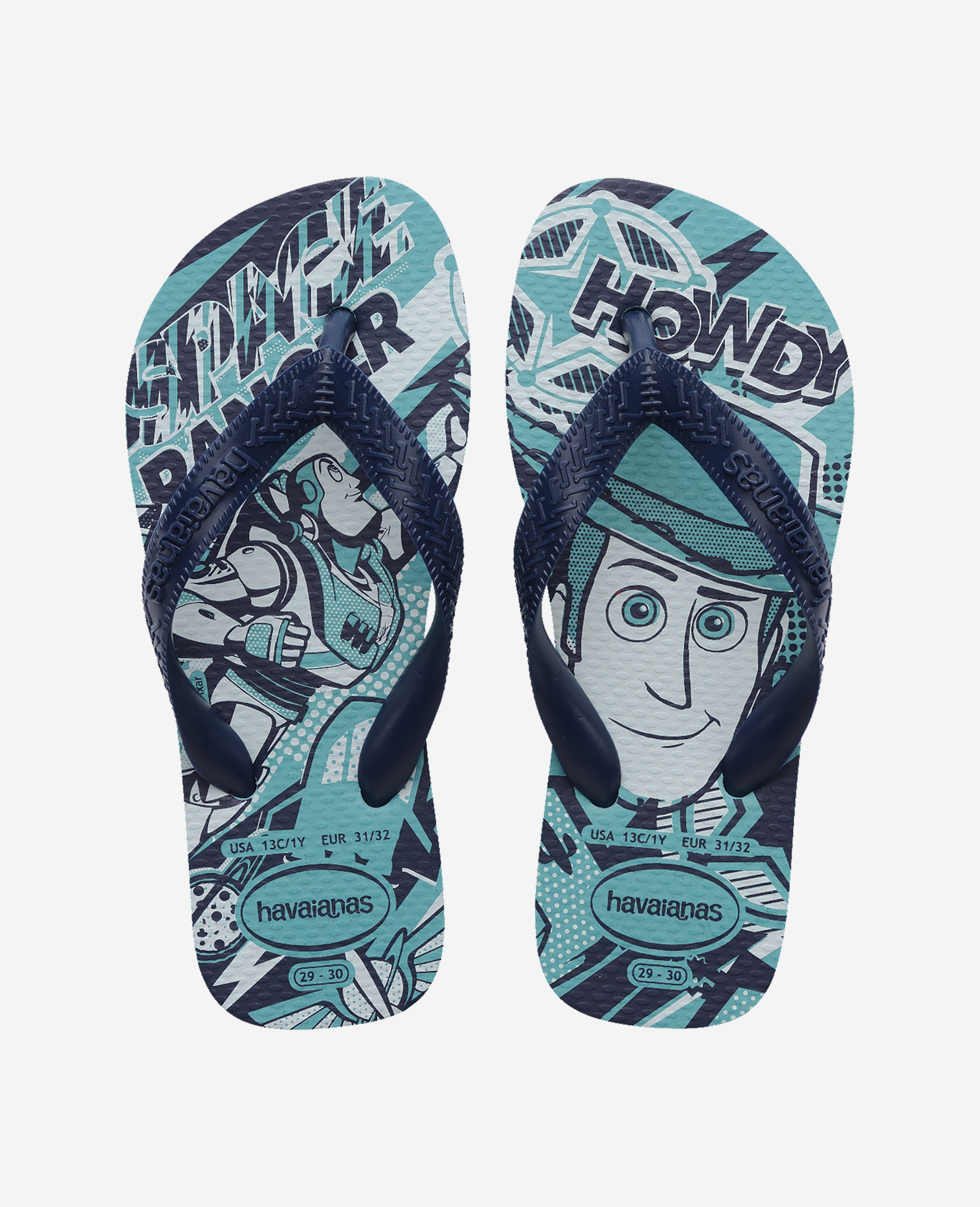 Havaianas Flip Flops>Kids Disney   Disney  Rubber, Kids Size 35/36
