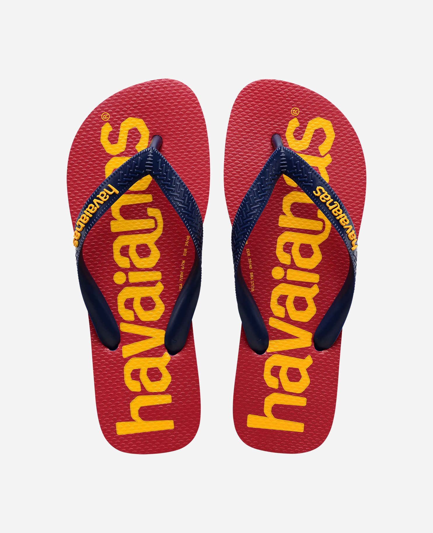 Havaianas  Kids Blue ' Navy Flip Flops in Size 1.5, Sports Direct - Image 4