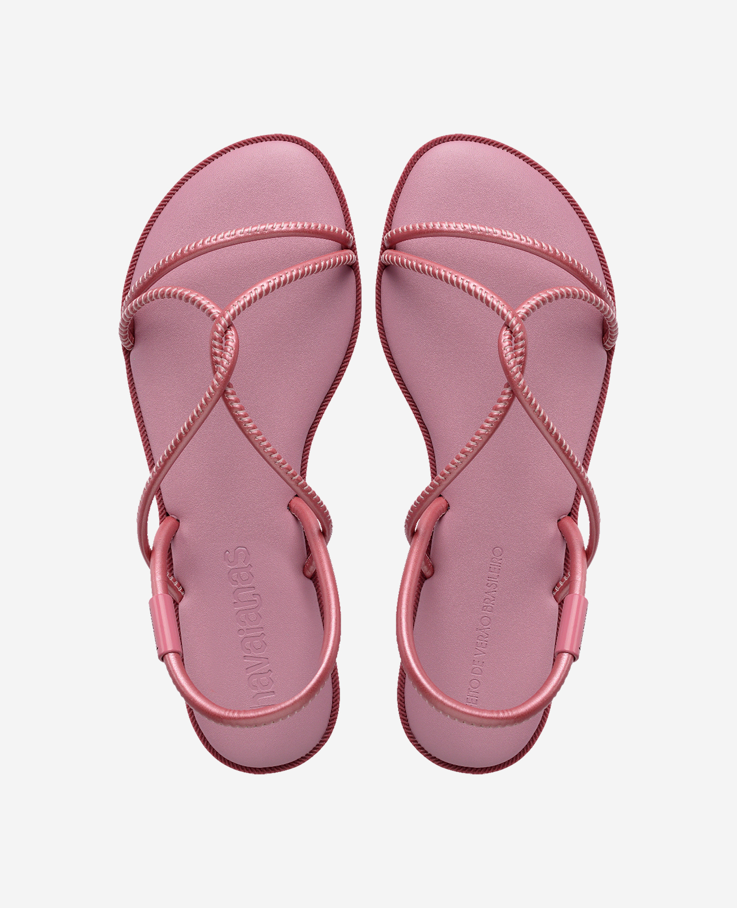 Havaianas Sandals>Una Manga  Una Manga Metallic Foam, Women's Size 38