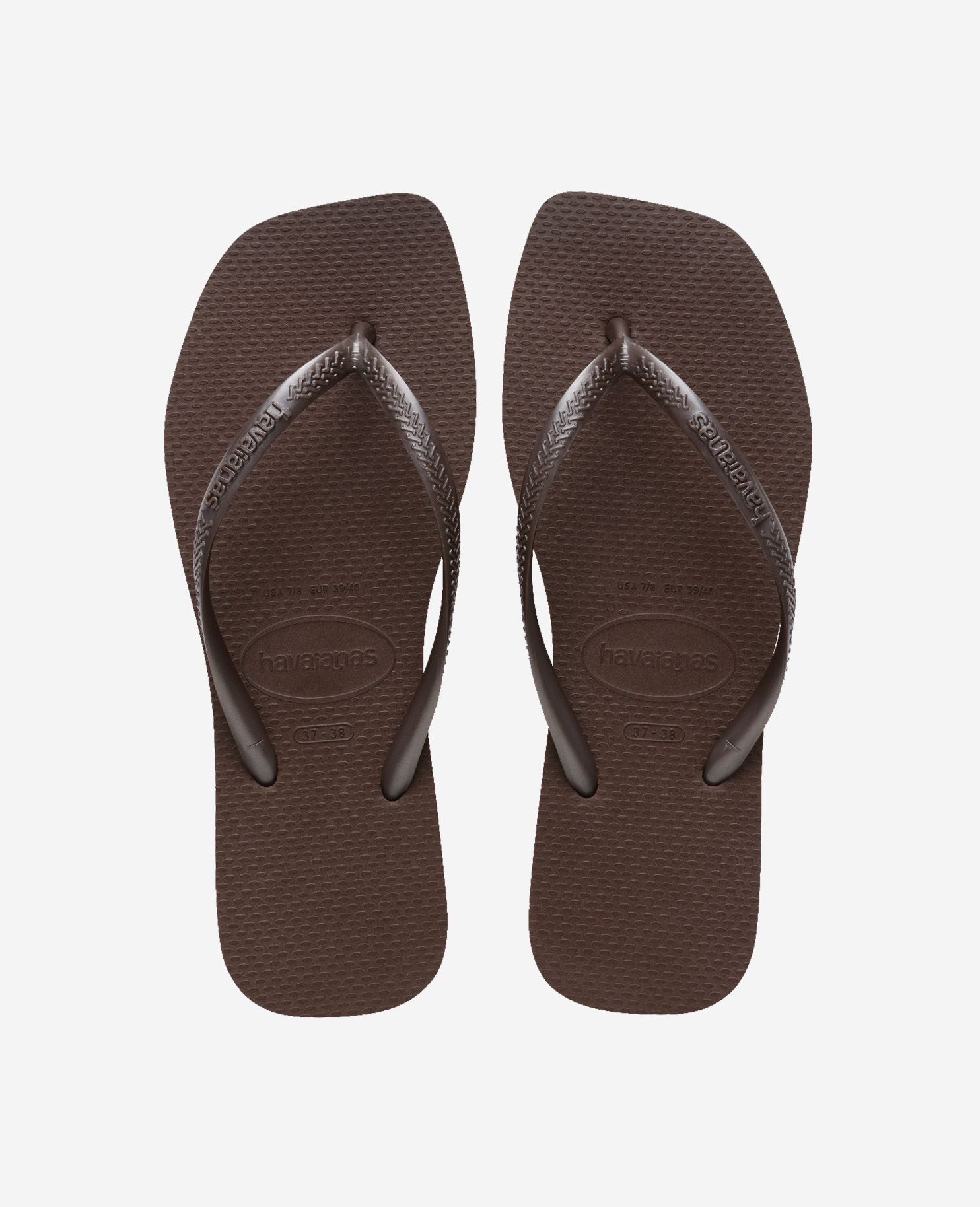 Havaianas Women's Light/Black/White Flip Flops Square