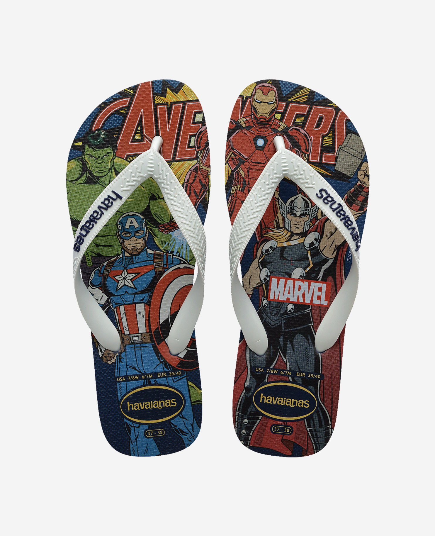 Havaianas Unisex Flip Flops Top Marvel Classics