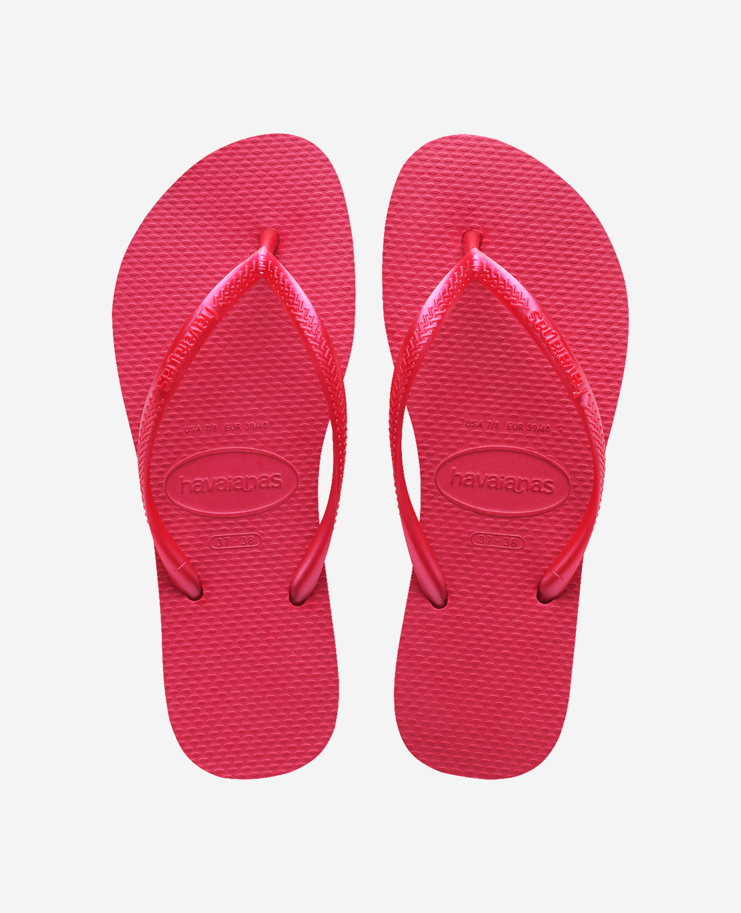 Havaianas Women's Light/Pink/Blue Flip Flops Slim