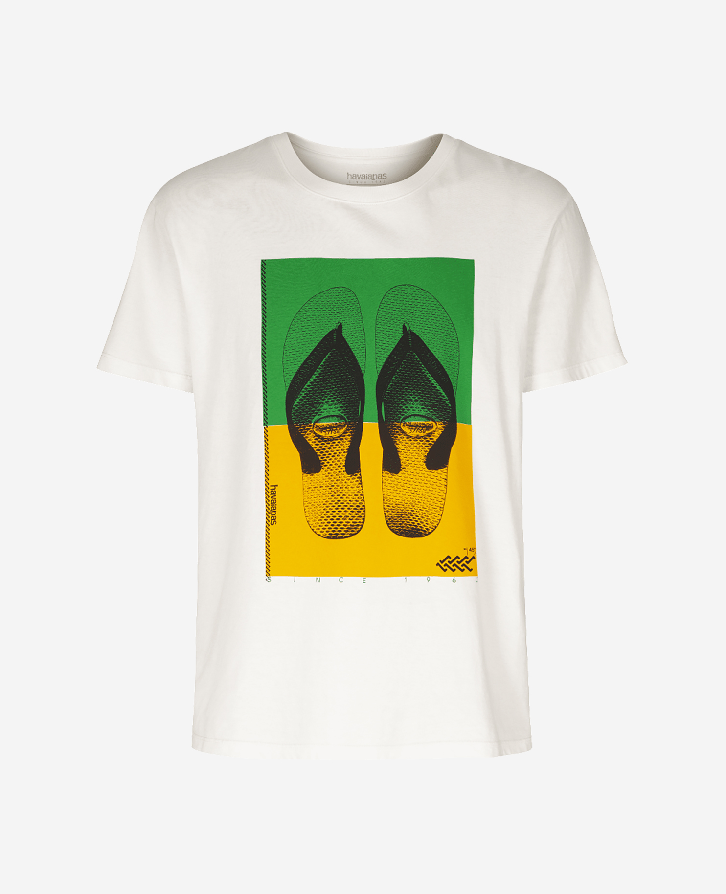 Havaianas Men's T-Shirt T-Shirt Bicolour Flip Flop