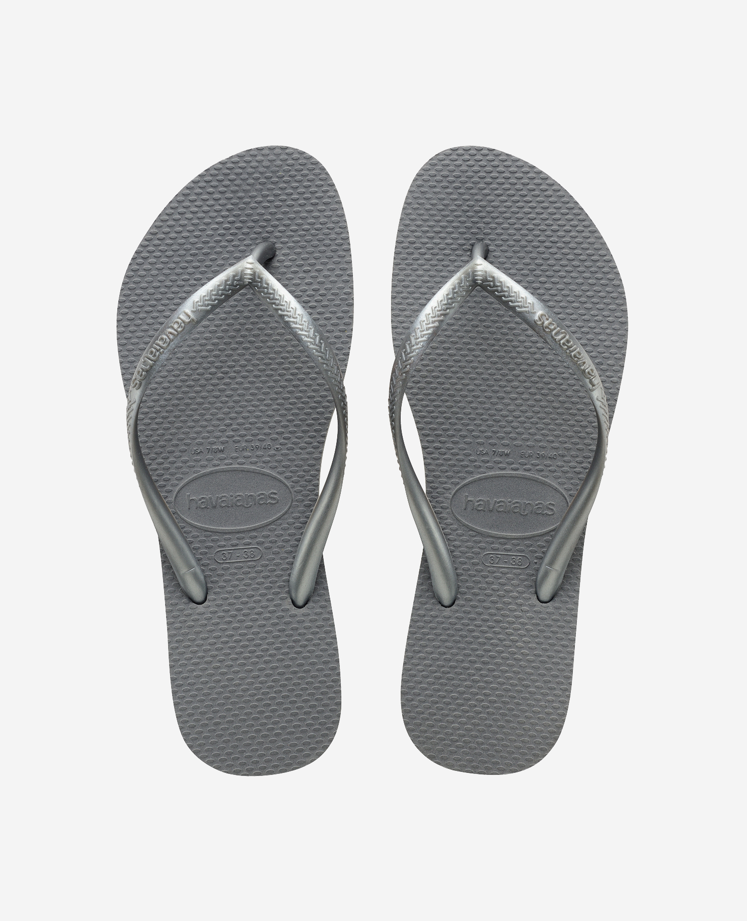 Havaianas Women's Grey Slim In Silver - Image 7