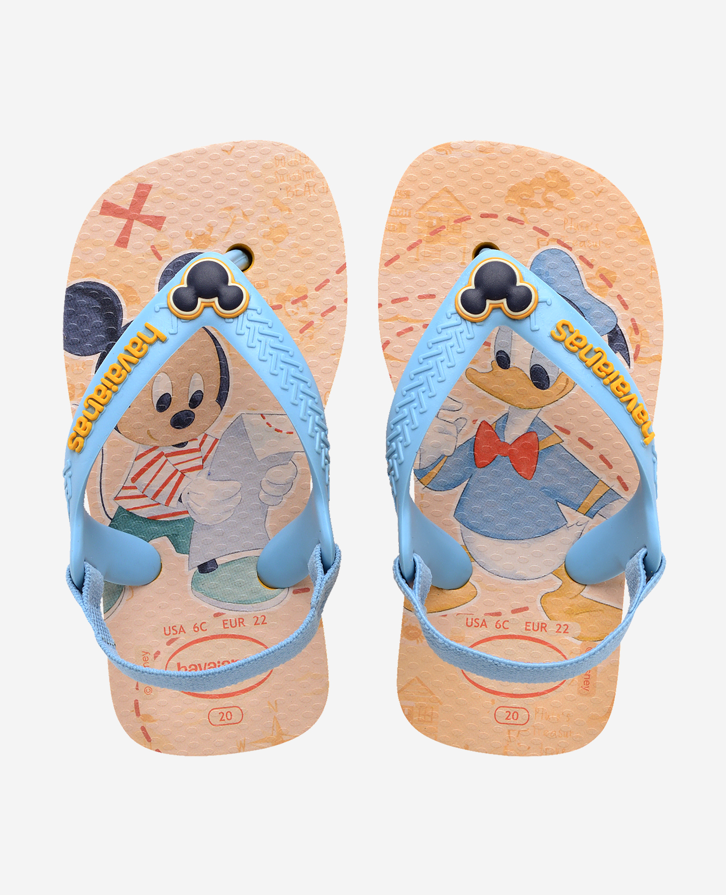 Havaianas Unisex Infant Light Flip Flops Baby Disney Classics Ii