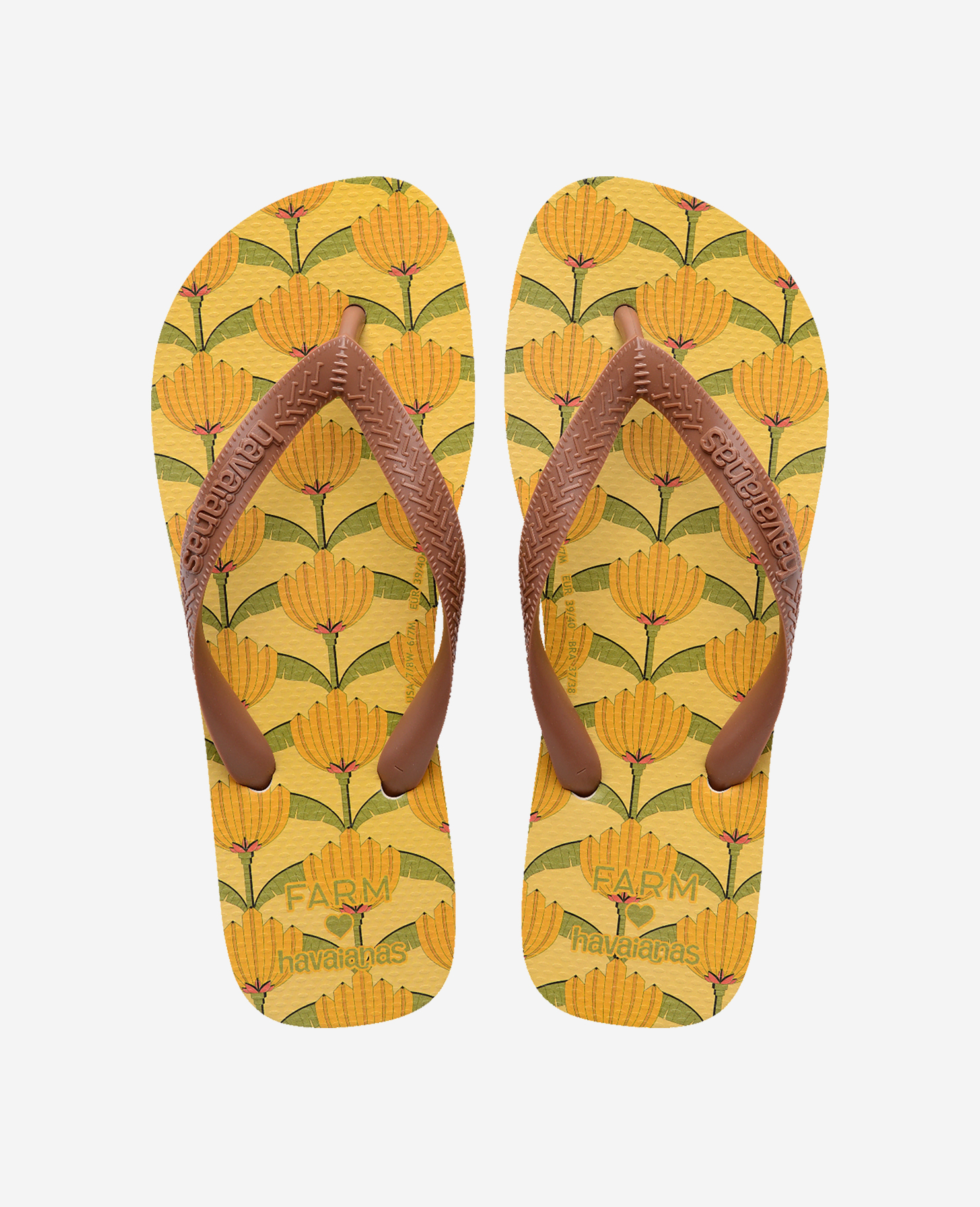 Havaianas Unisex Flip Flops Top Farm Banana Deco