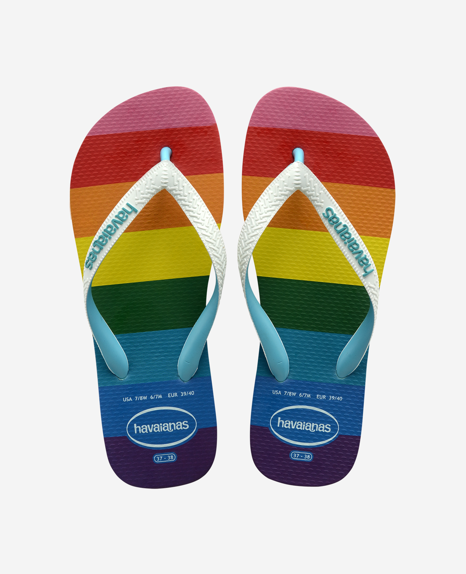 Havaianas Women's Flip Flops - Allover Blue - 8 - Image 4