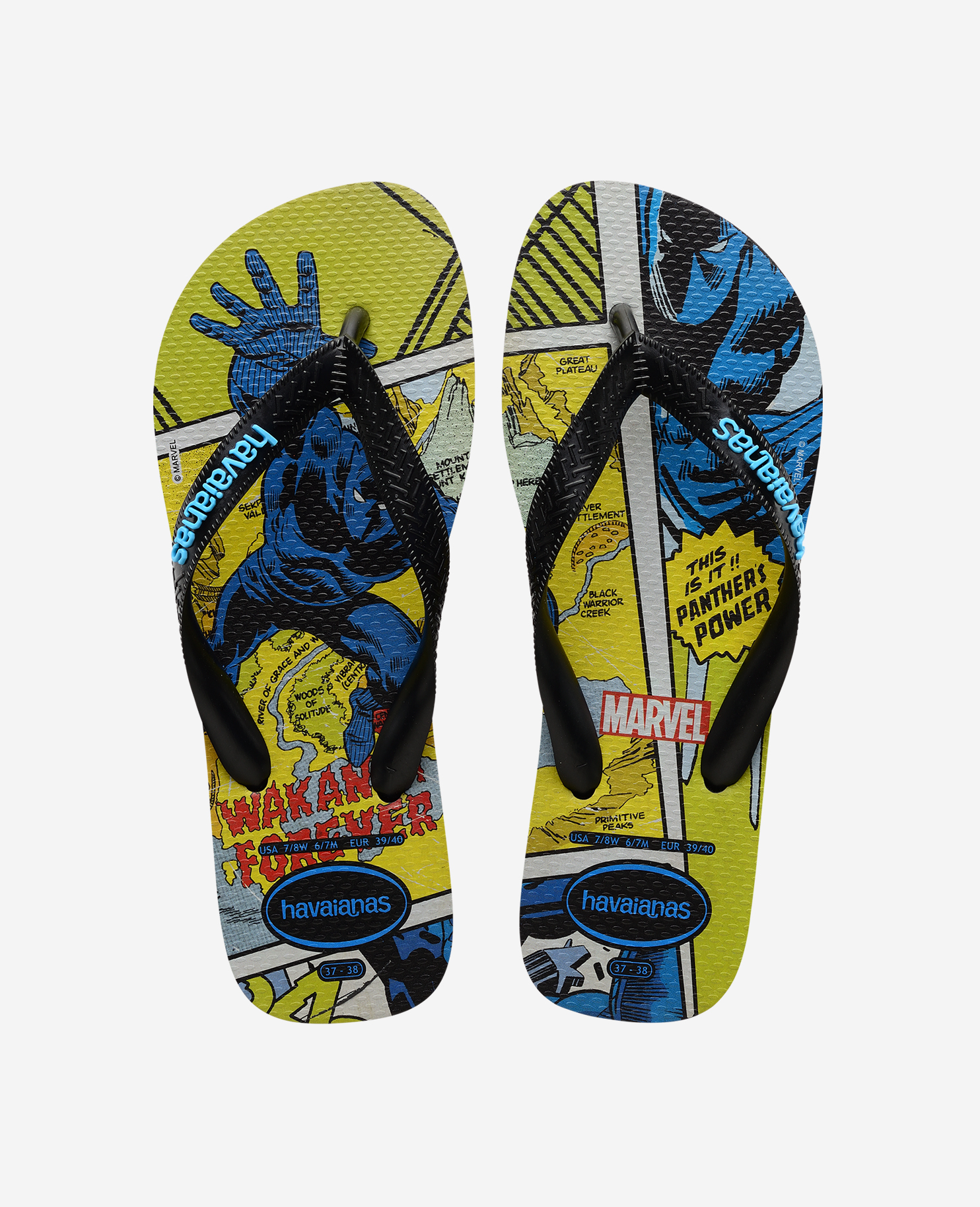 Havaianas Unisex Flip Flops Top Marvel Classics